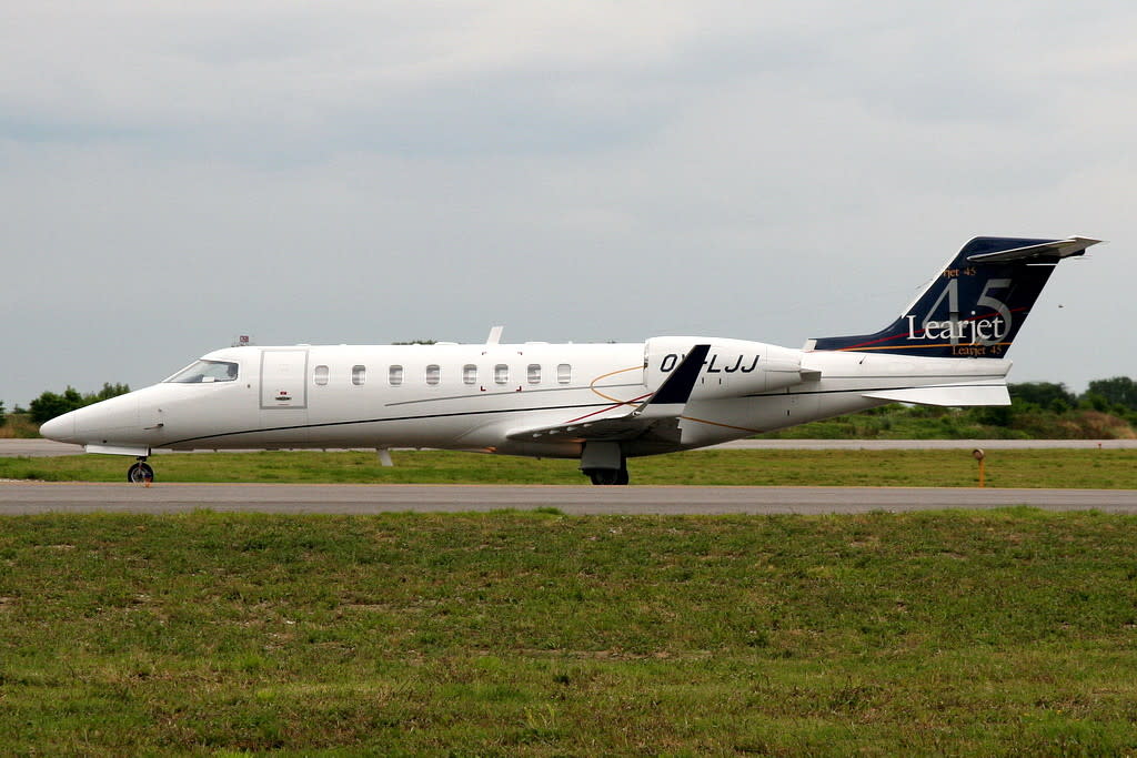 Private Learjet 45 