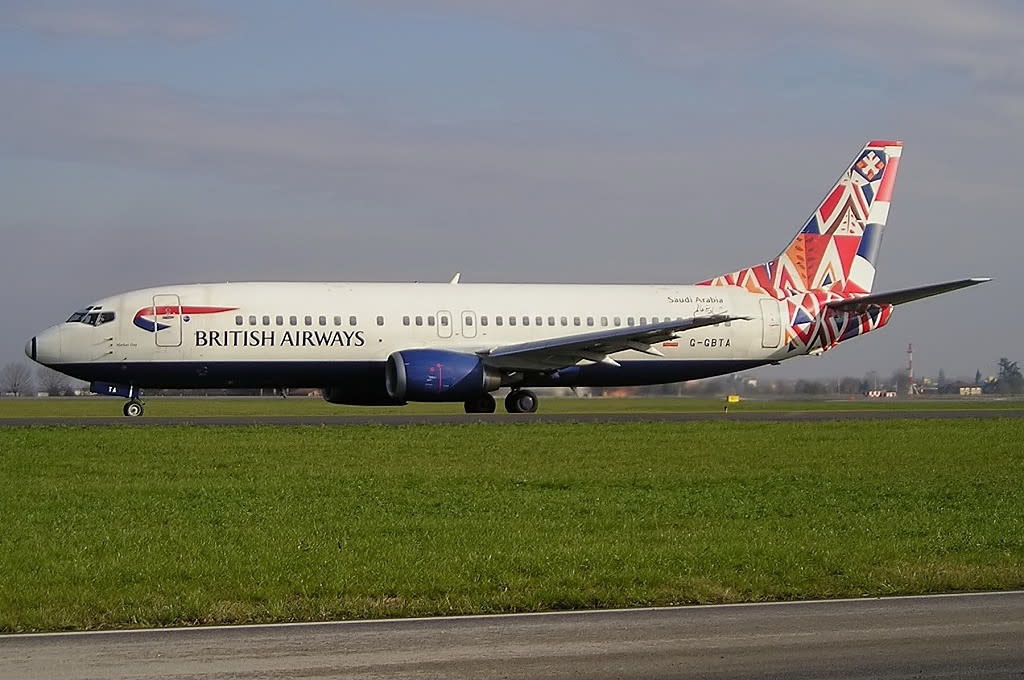 British Airways Boeing 737-400