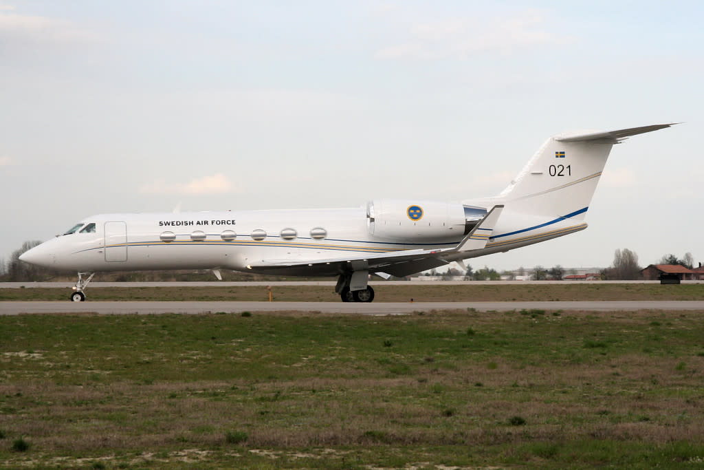 Sweden - Air Force Gulfstream Tp102A