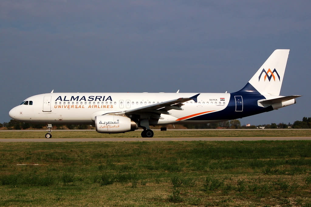 Almasria Universal Airlines Airbus A320-200