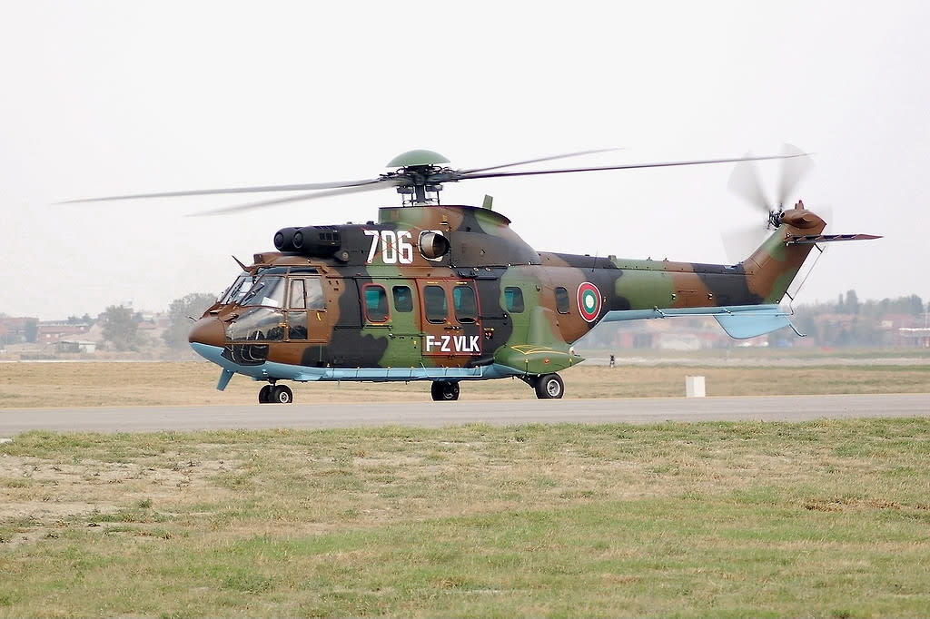 Bulgaria - Air Force Eurocopter AS 532U2 Cougar