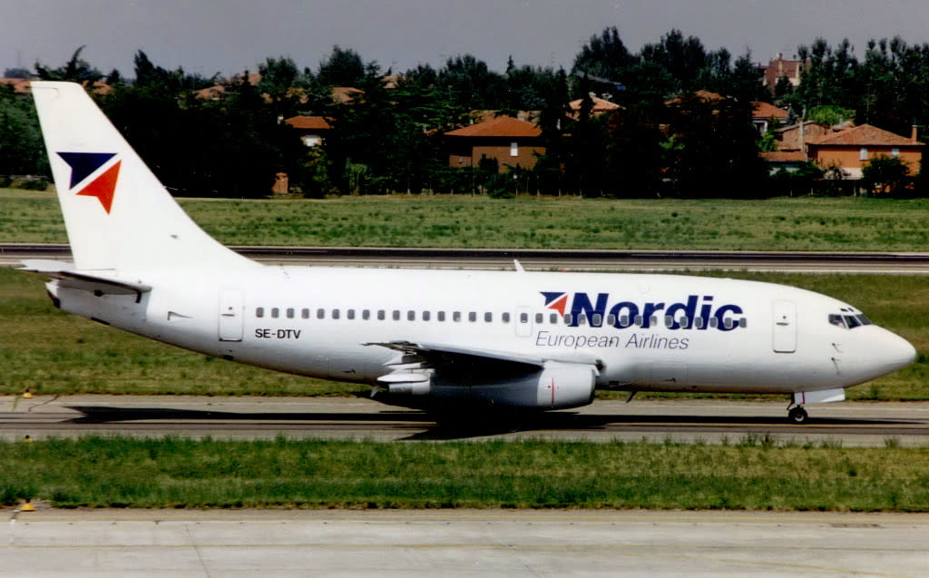 Nordic European Airlines Boeing 737-200