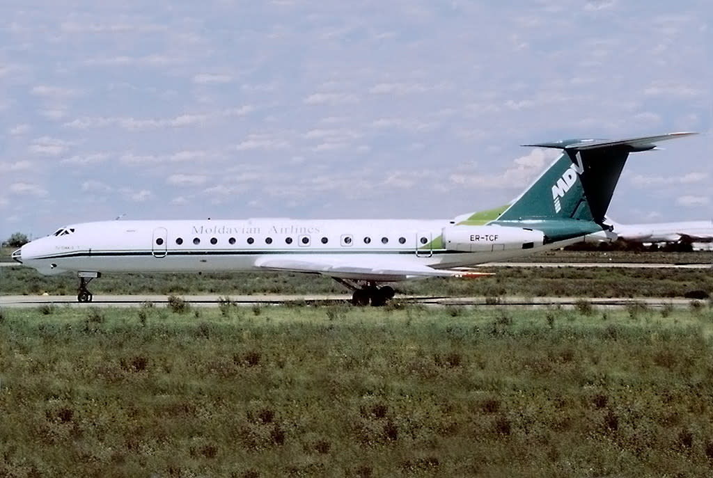 MDV Moldavian Airlines Tupolev 134A-3