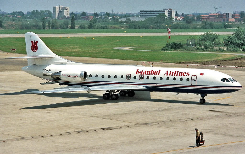 Istambul Airlines Sud Aviation SE 210 Caravelle 10R