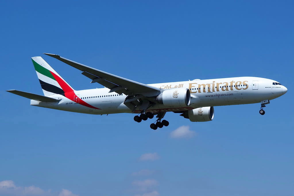 Emirates Boeing 777-200 ER