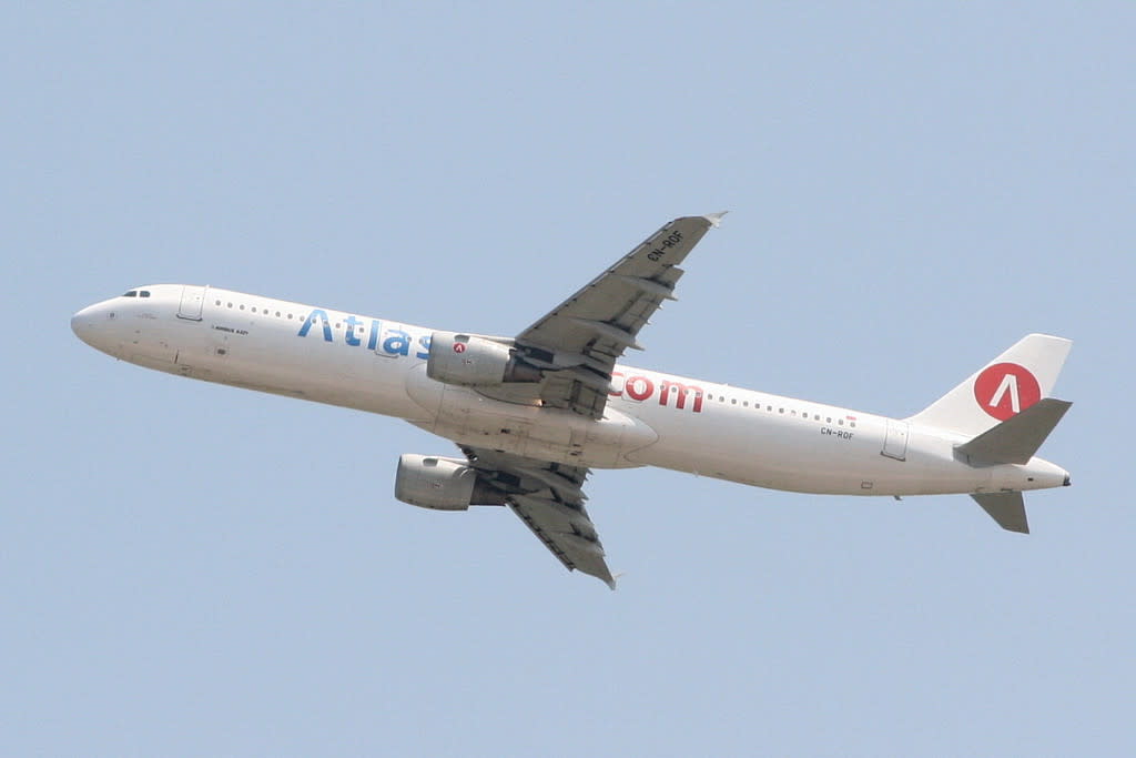 Atlas Blue.com Airbus A321-200