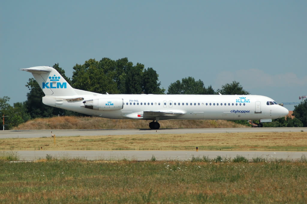Klm Cityhopper Fokker 100