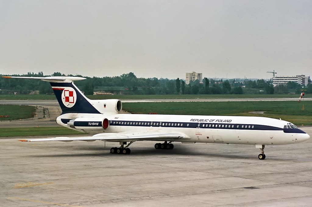 Poland Air Force Tupolev 154M