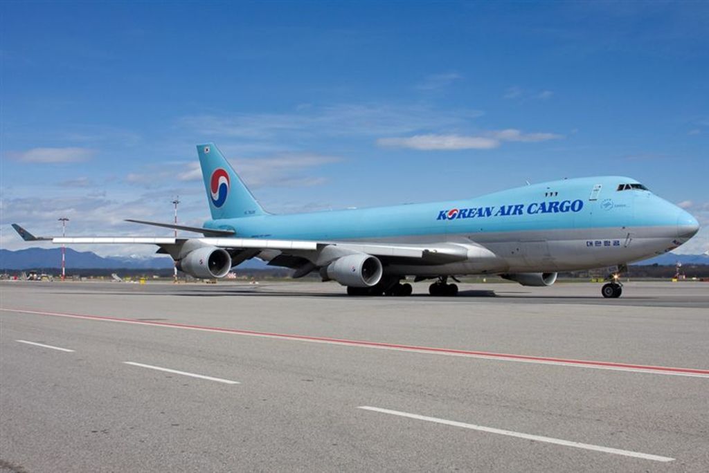 Korean Air cargo Boeing 747-400 F (SCD) 