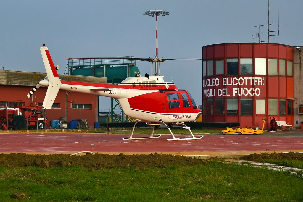 Vigili del Fuoco  Agusta-Bell AB-206B JetRanger II