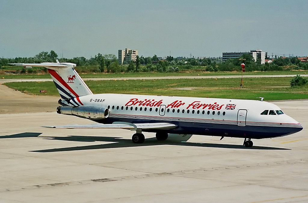 BAF British Air Ferries British Aerospace BAC 1-11-201AC