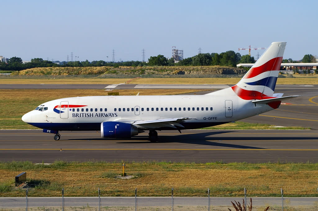British Airways Boeing 737-500