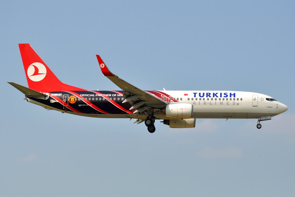 Turkish Airlines Boeing Boeing 737-8F2