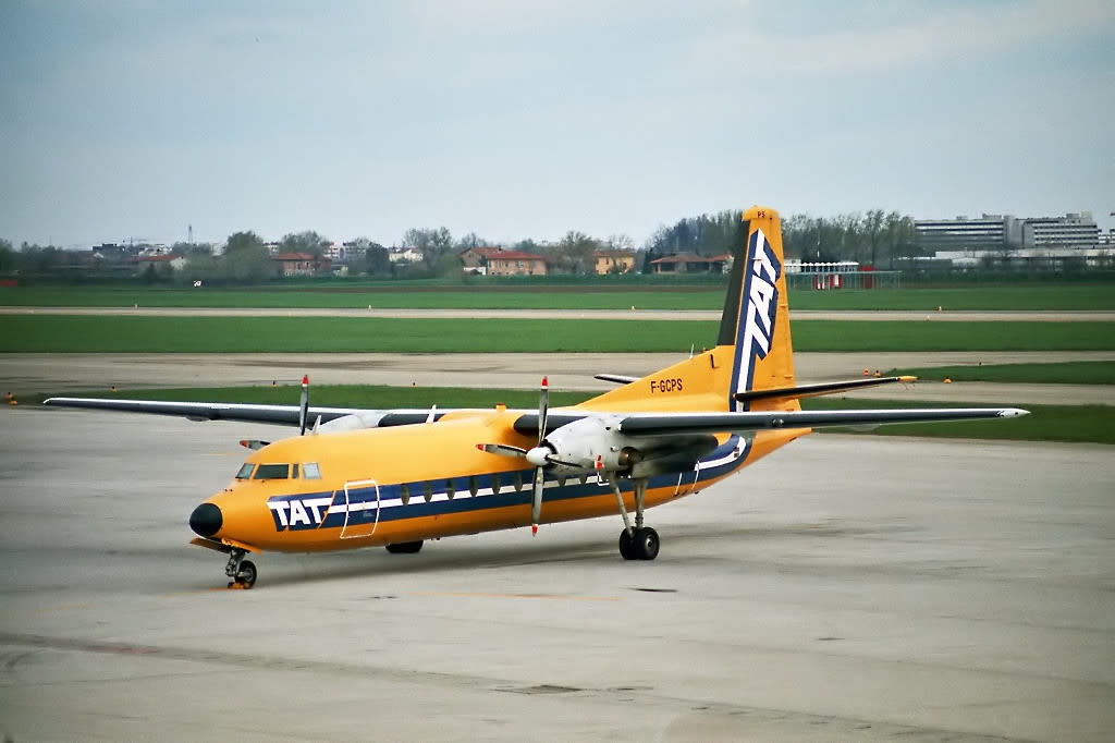 TAT - Touraine Air Transport Fairchild-Hiller FH-227