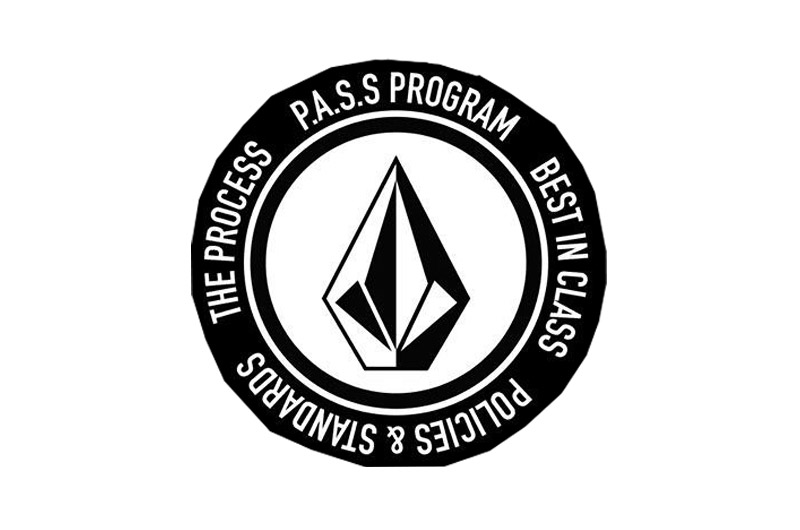 Volcom P.A.S.S. program logo
