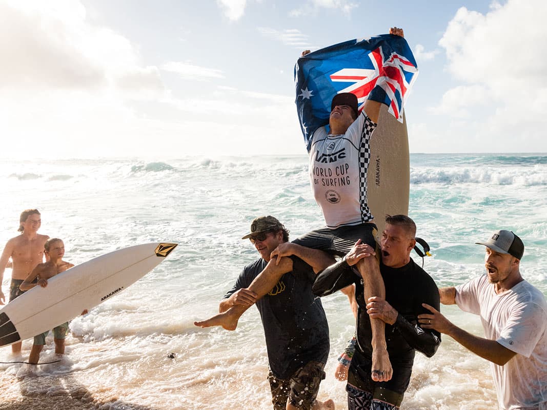 Jack Robinson Wins 2019 Vans World Cup at Sunset Beach & Clinches 2020