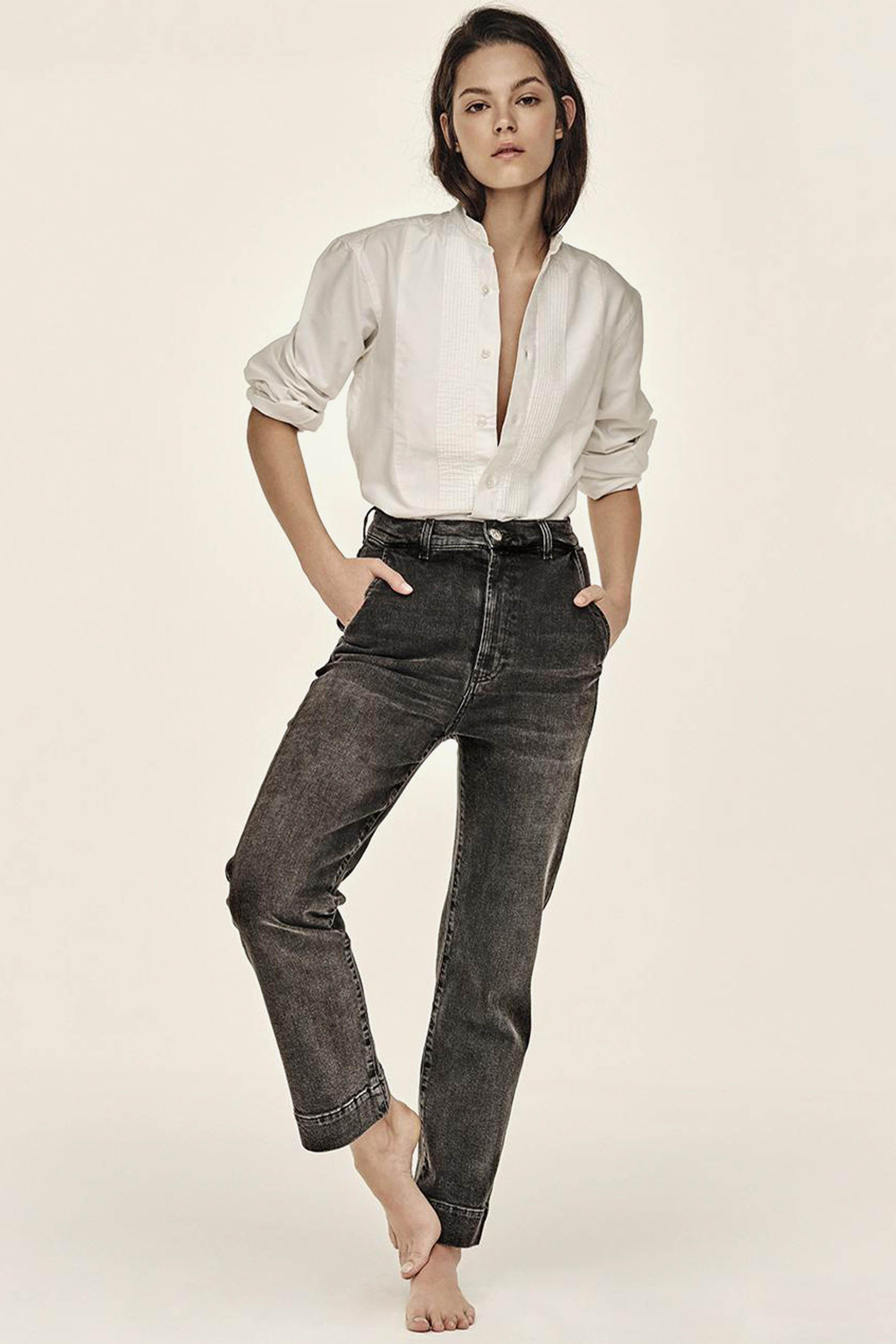 3x1 Denim Chino Jean Slim Crop - Demar