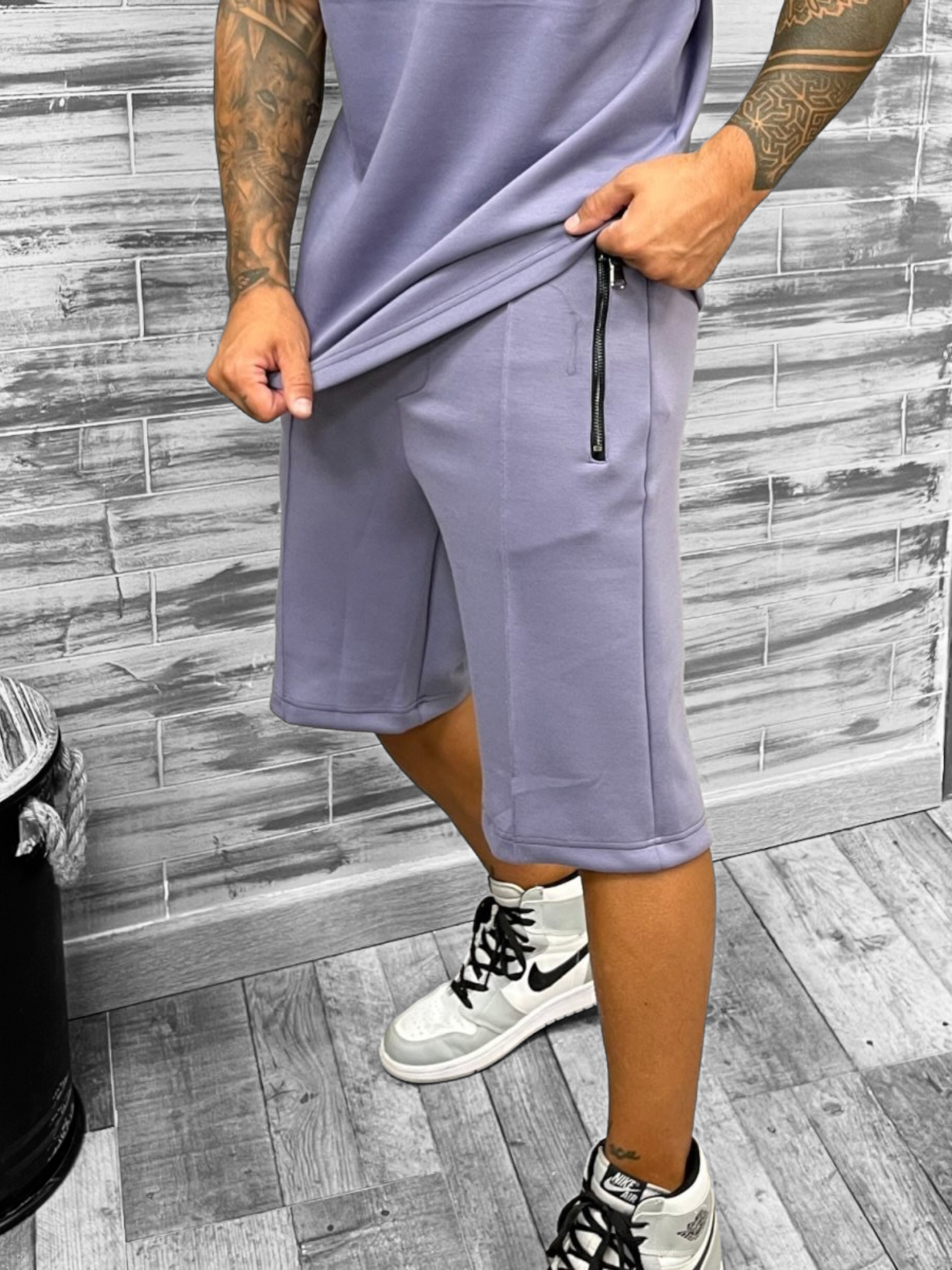 ADJ - 2077-1 Short purple