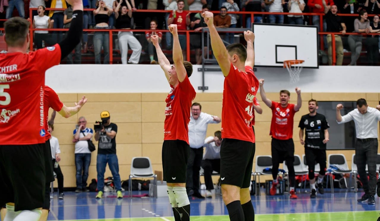 Meister Eltmann zu Gast in Gotha - Foto:  Pressefoto Evans