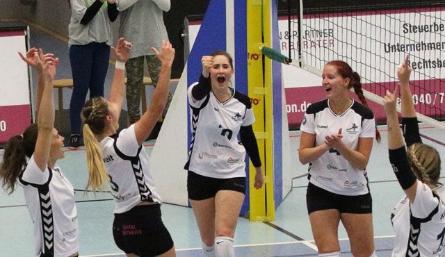 Volleyball-Team Hamburg gewinnt Pokalfight in Köln - Foto: VTH/Lehmann