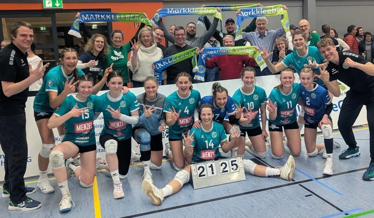 Neues Jahr, neues Spiel, neues Glück! - Foto:  Neuseenland-Volleys Markkleeberg
