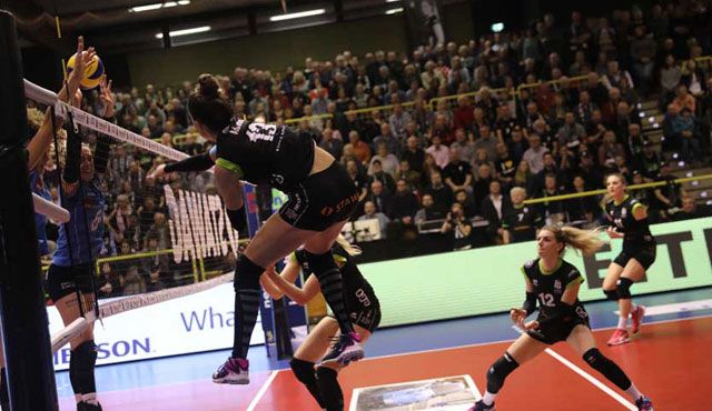 SSC Palmberg Schwerin schlägt ab 18:00 Uhr im Hexenkessel auf Foto: Ladies in Black Aachen// Fotograf-Aachen.de SSC Palmberg Schwerin schlägt ab 18:00 Uhr im Hexenkessel auf - Foto: Ladies in Black Aachen// Fotograf-Aachen.de