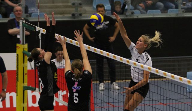 Volleyball-Team Hamburg mit erster Saisonniederlage gegen Bad Laer Foto: VTH/Lehmann Volleyball-Team Hamburg mit erster Saisonniederlage gegen Bad Laer - Foto: VTH/Lehmann