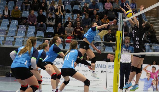 Volleyball-Team Hamburg empfängt den BBSC Berlin 2 in der CU Arena Foto: VTH Lehmann Volleyball-Team Hamburg empfängt den BBSC Berlin 2 in der CU Arena - Foto: VTH Lehmann