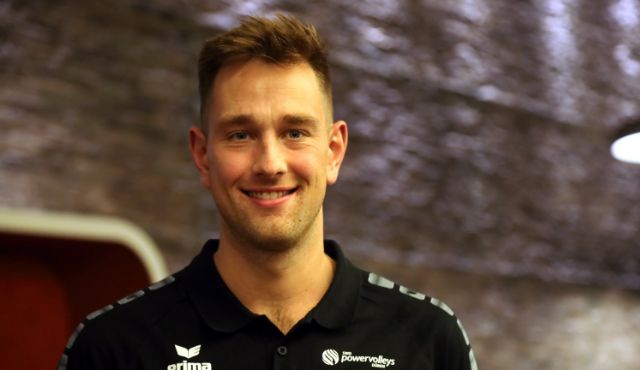 SWD powervolleys Düren: Lucas Van Berkel verstärkt die Mitte - Foto: powervolleys