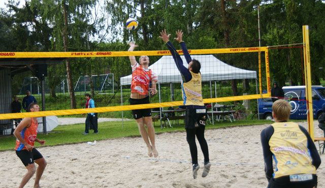 Top-Teilnehmerfeld bei den Herren beim zweiten BVV Beach Masters 2017 - Foto: Stefan Fürst