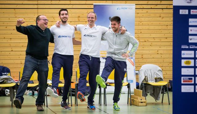 DSHS SnowTrex Köln im letzten Akt des Heimspielmarathons gegen Gladbeck Foto: Martin Miseré DSHS SnowTrex Köln im letzten Akt des Heimspielmarathons gegen Gladbeck - Foto: Martin Miseré