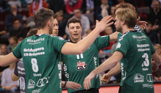 Netzhoppers müssen Niederlage beim Europapokal-Viertelfinalisten einstecken Foto: SWD Powervolleys Düren Netzhoppers müssen Niederlage beim Europapokal-Viertelfinalisten einstecken - Foto: SWD Powervolleys Düren
