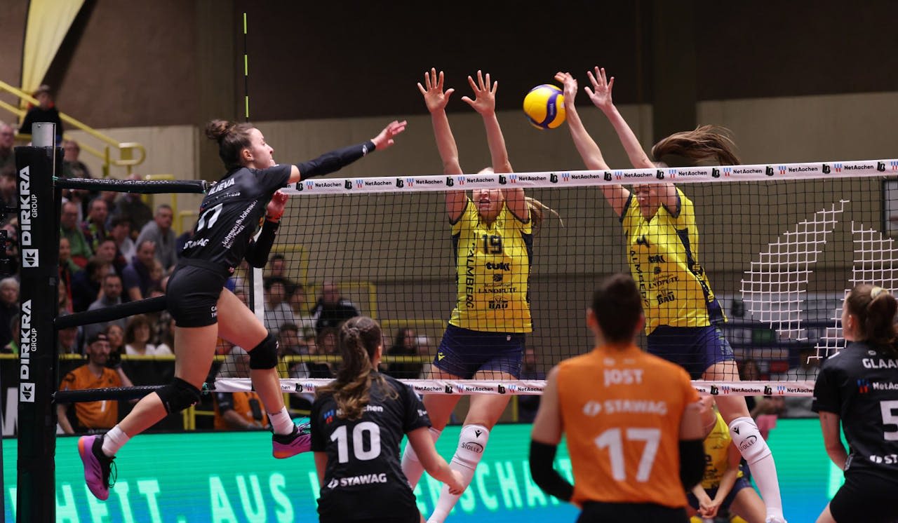 Starke Leistung gegen Schwerin - Foto:  LiB Aachen// Andreas Steindl