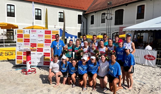 Tropenhitze im Klosterbauhof beim BVV Beach Masters Ebersberg Foto: BVV Tropenhitze im Klosterbauhof beim BVV Beach Masters Ebersberg - Foto: BVV