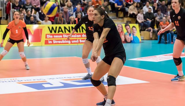 Souveräner 3:0 Erfolg für Straubings Volleyballerinnen gegen Stuttgart II - Foto: Schindler