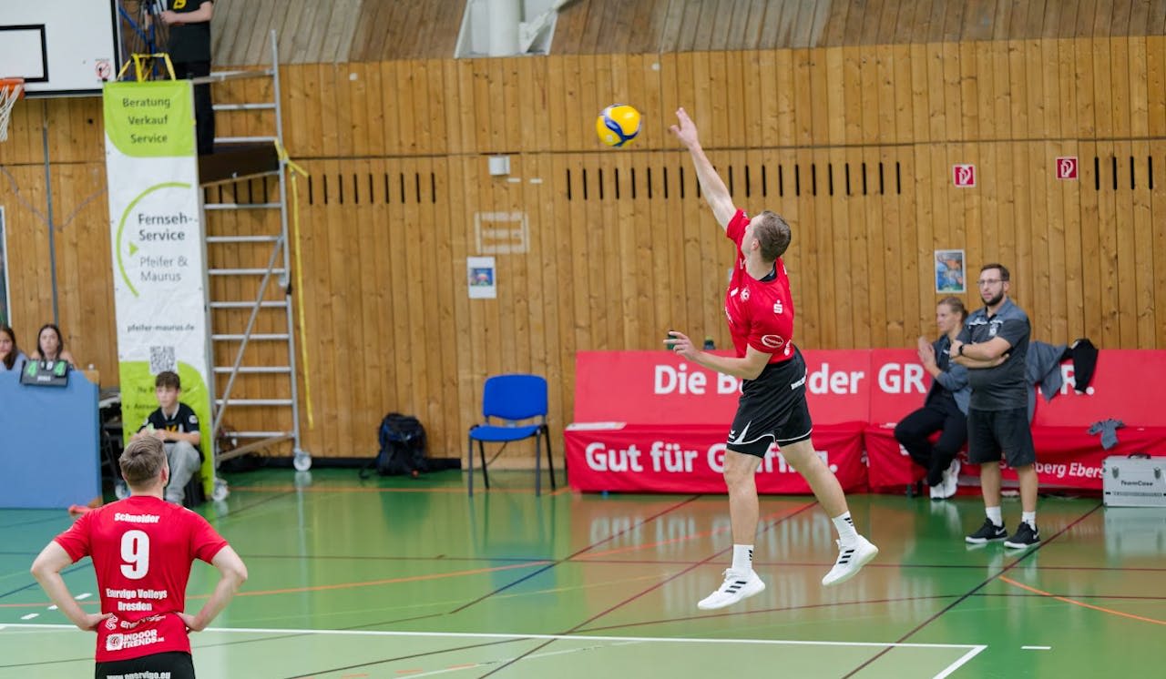TSV Mimmenhausen zu Gast in Dresden - Foto: VC Dresden/Frank Kleinert