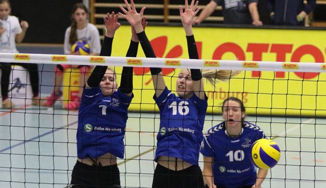 Volleyball-Team Hamburg empfängt VC Olympia Schwerin Foto: VTH/Lehmann Volleyball-Team Hamburg empfängt VC Olympia Schwerin - Foto: VTH/Lehmann