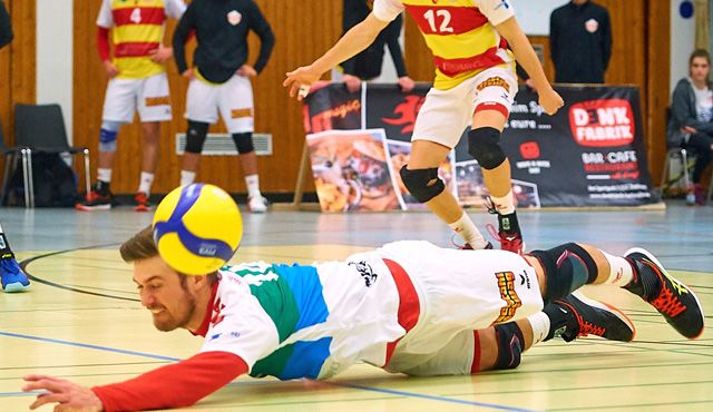 BADEN VOLLEYS mit schmerzhafter Niederlage Foto: Andreas Arndt BADEN VOLLEYS mit schmerzhafter Niederlage - Foto: Andreas Arndt