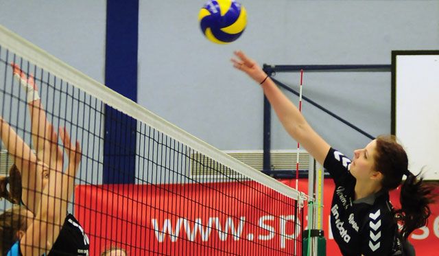 VC Allbau Essen - SSF Fortuna Bonn 3: - Foto: VC Essen-Borbeck