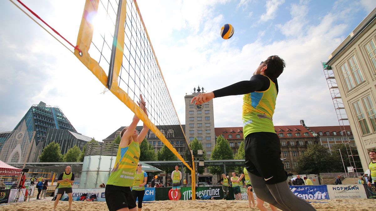 Amazon SachsenBeach 2021 - Aufschlag im Mai - Foto: DREIECK MARKETING