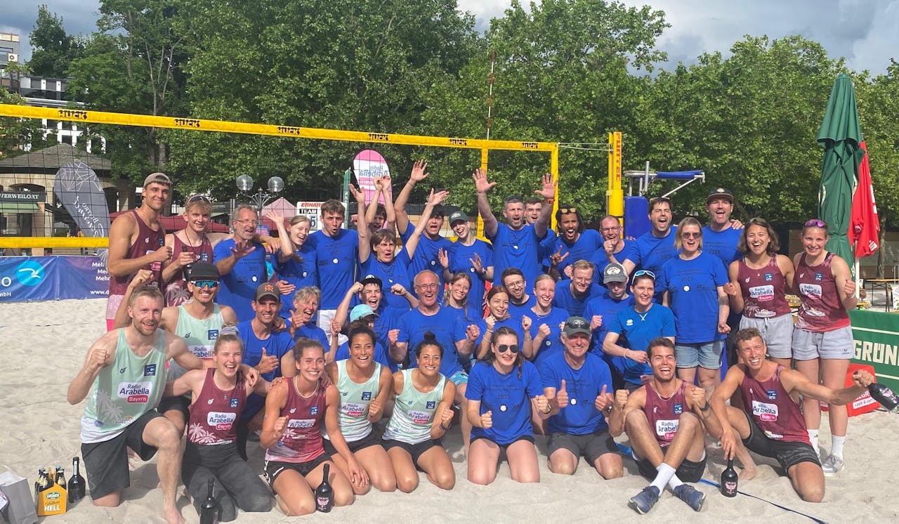 Fürth zelebriert Beachvolleyball - Foto: BVV