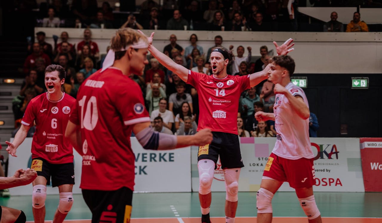 Heimspielzeit in der ARENA Rostock! - Foto:  Helena Ladendorf