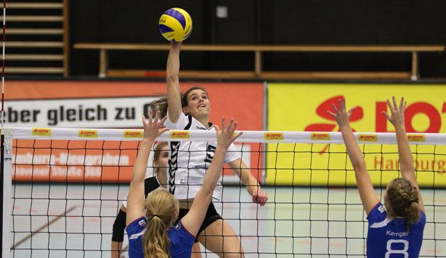 Volleyball-Team Hamburg siegt erneut mit 3-2 Foto: VTH/Lehmann Volleyball-Team Hamburg siegt erneut mit 3-2 - Foto: VTH/Lehmann