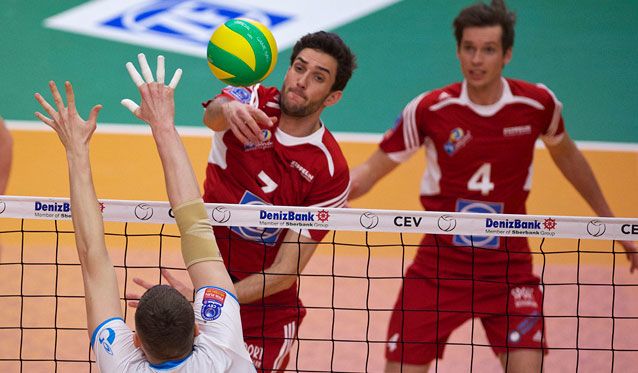 Asseco Resovia Rzeszów wartet im Achtelfinale der Champions League Foto: Günter Kram Asseco Resovia Rzeszów wartet im Achtelfinale der Champions League - Foto: Günter Kram