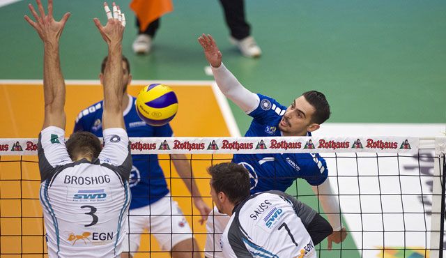 Willensstärke entscheidet Spiel gegen Düren Foto: Günter Kram Willensstärke entscheidet Spiel gegen Düren - Foto: Günter Kram