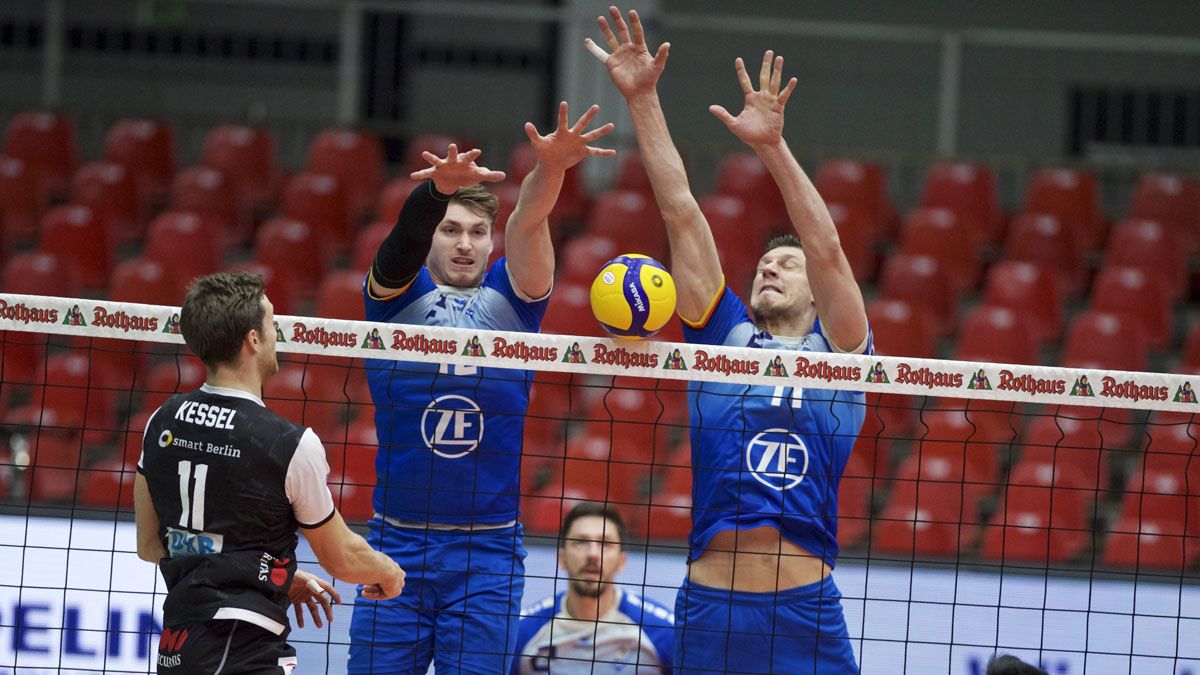 Der Showdown der Volleyball-Schwergewichte Foto: Kram Der Showdown der Volleyball-Schwergewichte - Foto: Kram