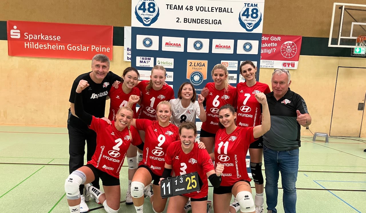 Oyther Auswärtssieg in Hildesheim - Foto:  M.Schumacher