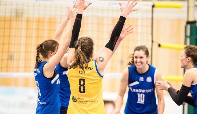 DSHS SnowTrex Köln holt sich mit 3:0-Revanche gegen Dingden erneut den Meistertitel Foto: Martin Miseré DSHS SnowTrex Köln holt sich mit 3:0-Revanche gegen Dingden erneut den Meistertitel - Foto: Martin Miseré