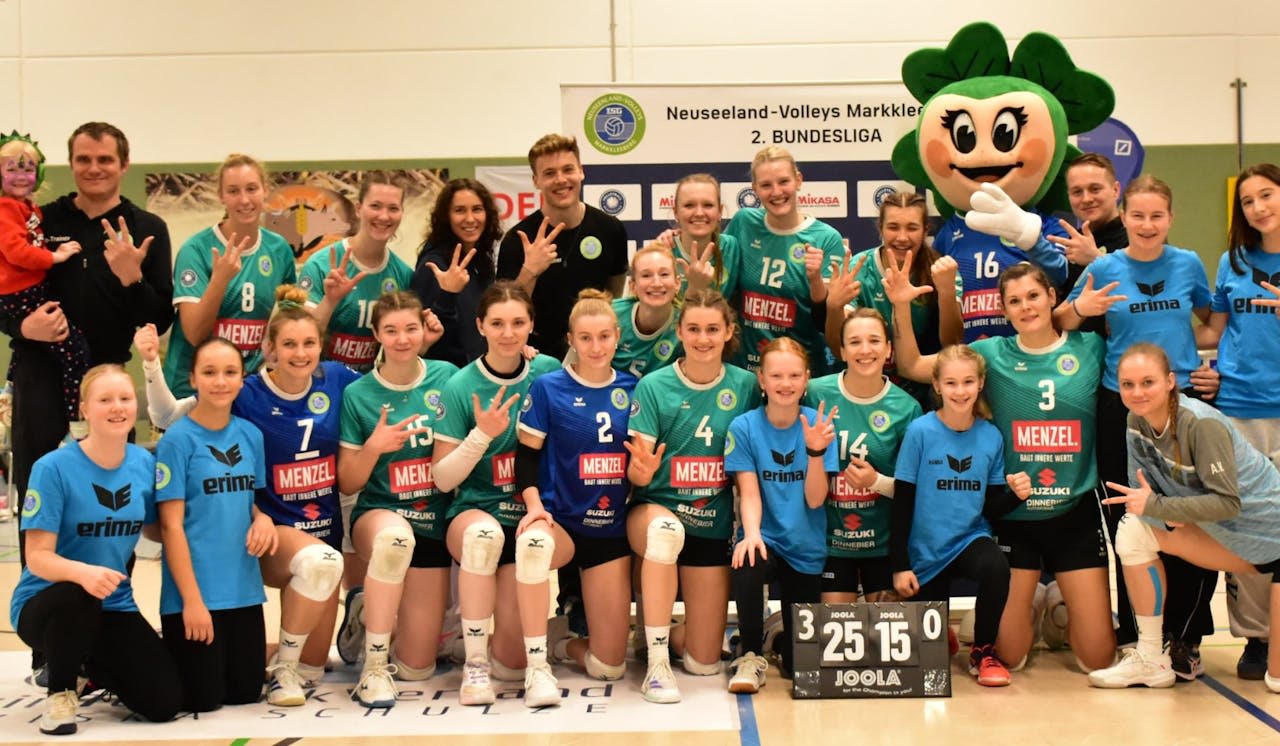 Drei (wichtige) Punkte am dritten Advent - Foto:  Neuseenland-Volleys Markkleeberg