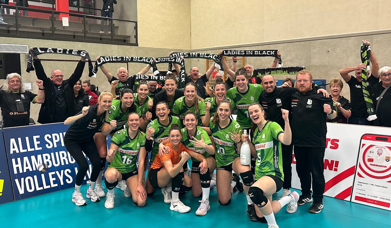 Aachener Abwehr sichert Sieg in Hamburg - Foto:  LiB Aachen/ Lipka